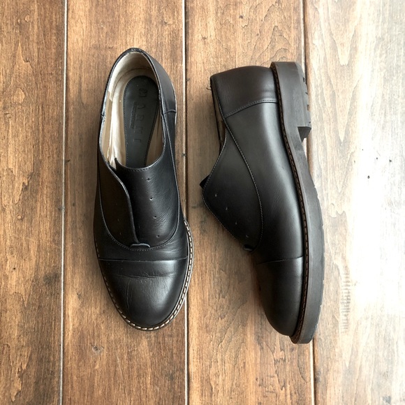 MARNI CHIC CASUAL OXFORD BROGUES SLIP ON - Picture 2 of 6